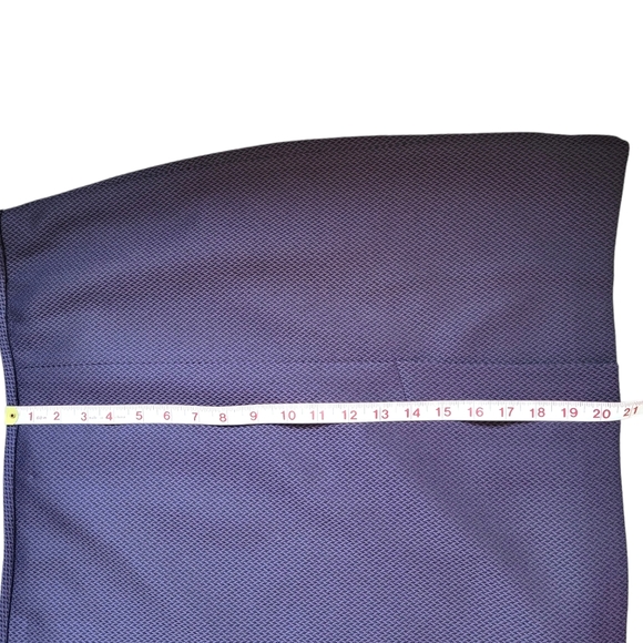 Tahari purple-brown skirt suit - straight midi skirt, hidden jacket closure 14P - Picture 16 of 17